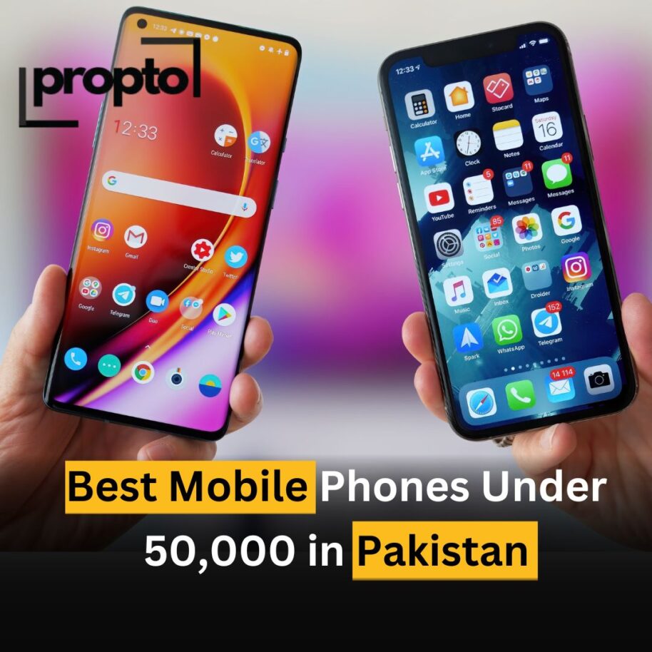 Best Mobile Phones Under 50,000 in Pakistan (2025)